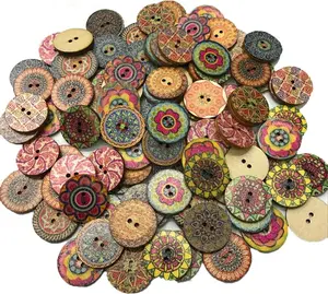 200 count  Buttons,   Buttons with 2 Holes for DIY Sewing Craft Decorative