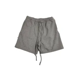 Sweatshort  Dark Grey - Casual Versatile Dark Grey Sweatshort for Everyday Wear Summer style, fleece lining