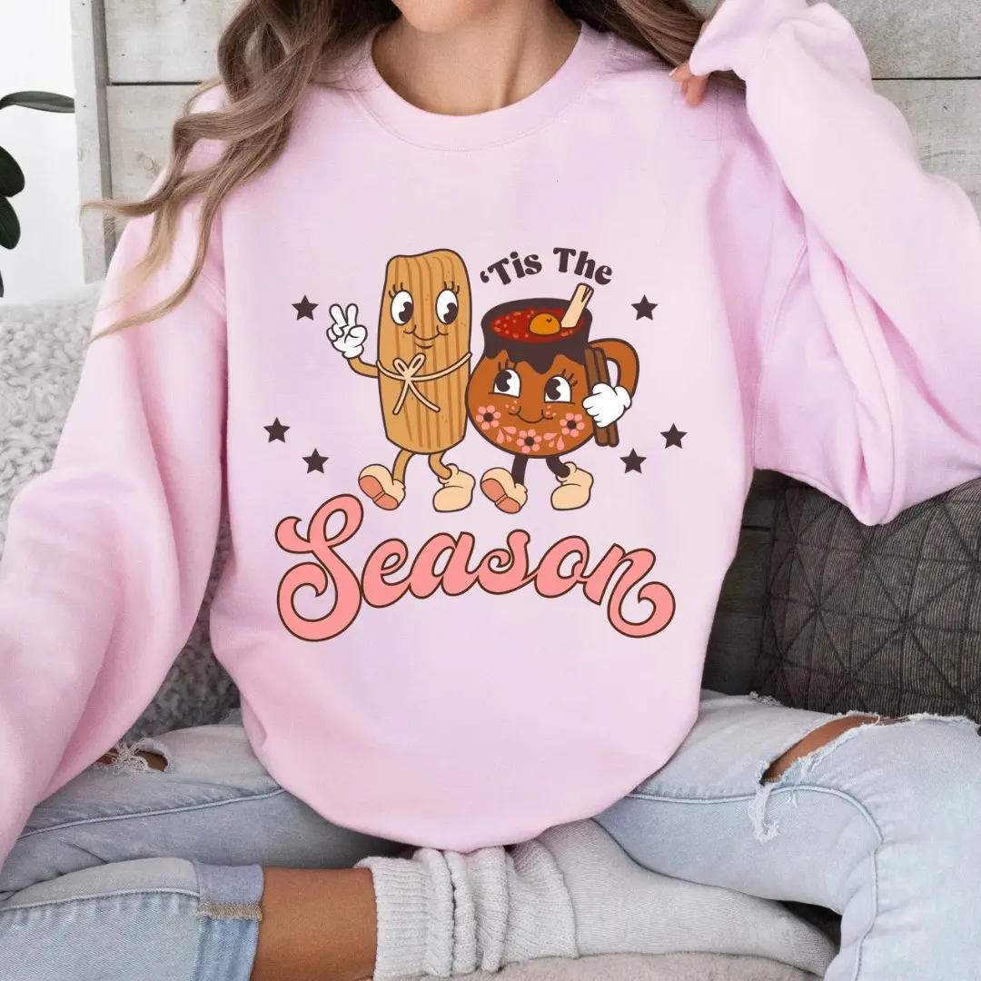 Tamales and chapurreado - Christmas crewneck sweater - Mexican