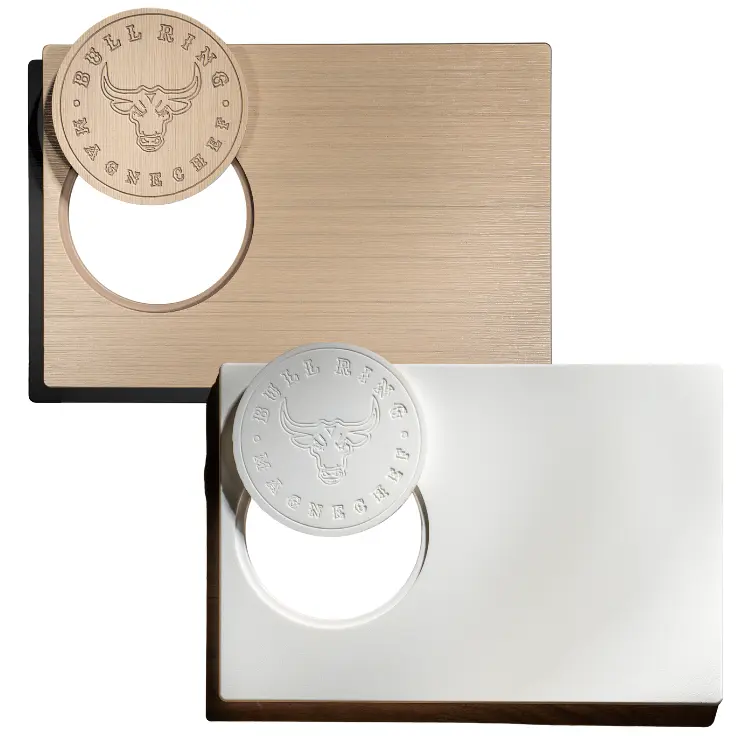 Bullring Magnetic Mess-Free Cutting Board (small - 10" X 15") Multi-Use Durable