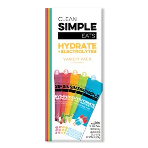 Hydrate + Electrolytes: Variety Pack (10 Single Serving Stick Packs)
