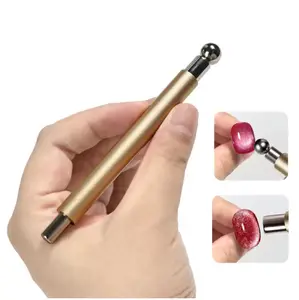 Cat Eye Effect Magnet Dual-Head Wand - Ball + Cylinder Wand