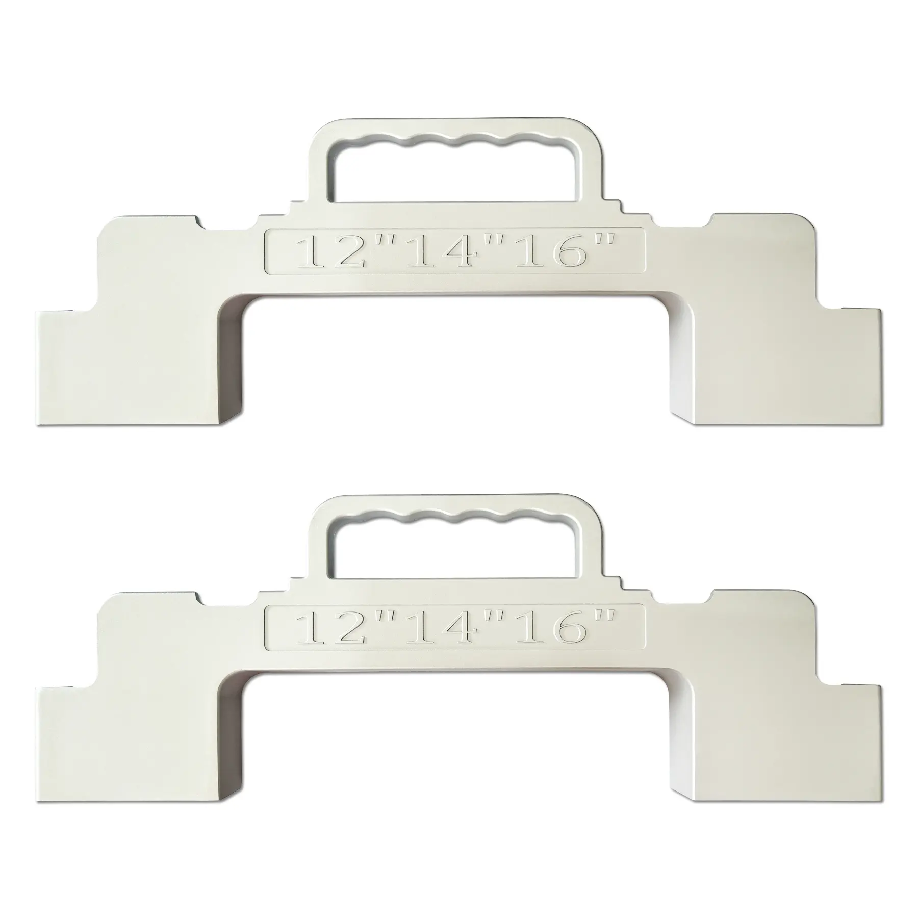 3-in-1 Aluminum Stud Layout Jig, 12/14/16 Inch Wood Framing Spacer Tool for 2x4 and 2x6 Studs, Wall Framing Tool for Solo Builders