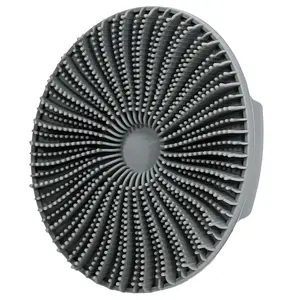 Soft Silicone Body Scrubber – Handheld Shower Cleansing Brush for Gentle Exfoliation & Massage