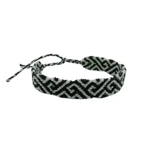 Unisex Bracelet Geometric Designs Woven Macrame Thread