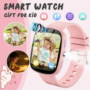 Kids Smart Watch 2026 with Camera No APP No Phone Needed, 1.83" Fitness Tracker Watch with flashlight, featuring 22 educational games. perfect for gaming watches for boys and girls aged 5-16 Wearable，Perfect Holiday Gift, Digital Wristwatch