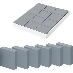 Kneaded Erasers, 24 Pack - Grey, Moldable & Kneadable Art Erasers for Drawing, Sketching, & Artist Use,  for Artists, Drawings, & Crafting