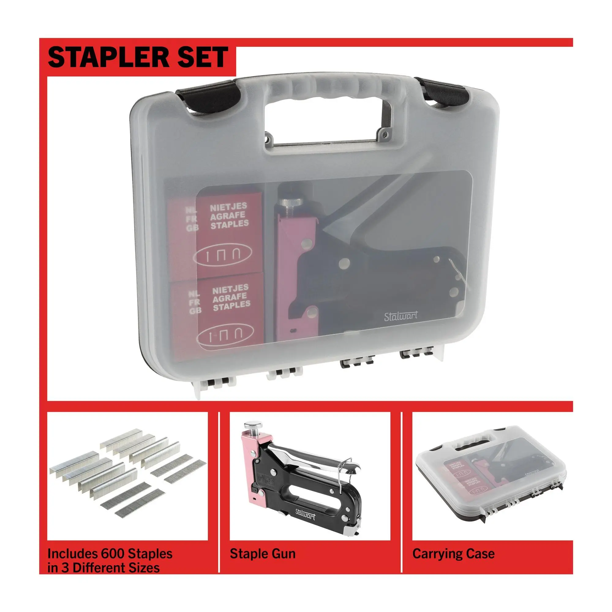 Stalwart Light Duty Staple Gun