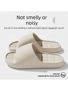 2026 spring and summer new men's and women's slippers home bathroom non-slip thick-soled EVA cool slippers light fashion couple slippers