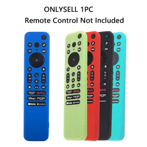Silicone Remote Control Case, 1 Count Dustproof Remote Control Cover, Remote Control Protector for Sony TX810PRMF, TX810URMF and TX910U