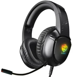 Wired Gaming Headset with Mic, Over-Ear Headphone, Comfortable Wear Gaming Earbuds for Sports, Electronic Audio Earphones for PS5, PS4, Nintendo Switch, Mobile & PC