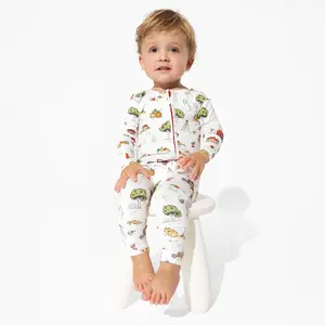 Farm Vibes Bamboo Convertible Footie Sleep Sack Baby Clothing