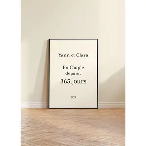 Valentine's Day Poster, Valentine's Day Gift, Couple Poster