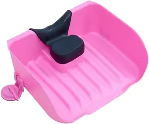 Portable Shampoo Basin for Children,The Elderly,Pregnant Woman,Friends Tear Free Hair Wash at Home(Pink)