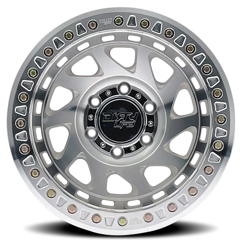 Dirty Life 9313 Enigma Race 17x9 / 5x127 BP / -12mm Offset / 78.1mm Hub Machined Wheel