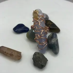 Live crystal claim rings