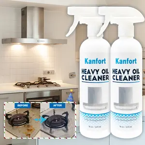 All Purpose Cleaner - Heavy Duty Degreaser for Stove, Grout & Kitchen,  Oven cleaner, Spray Penetrating Cleaner,Stubborn Grease and Stain RemoverNon-Irritating Formula,Kitchen Appliance Cleaner Household