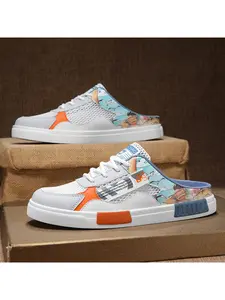 Men's Summer Casual Slip-On Shoes, Slip on mules, Breathable Comfort Design, Ideal for Daily Wear & Outdoor Activities, Durable Lightweight Footwear