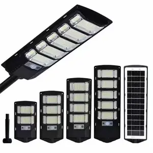 Solar Powered Outdoor Street Light, Waterproof Solar Floodlight with Remote Control & Motion-Sensor, Outdoor Waterproof & Energy-saving Light for Courtyards, Streets, Solar Security Lights