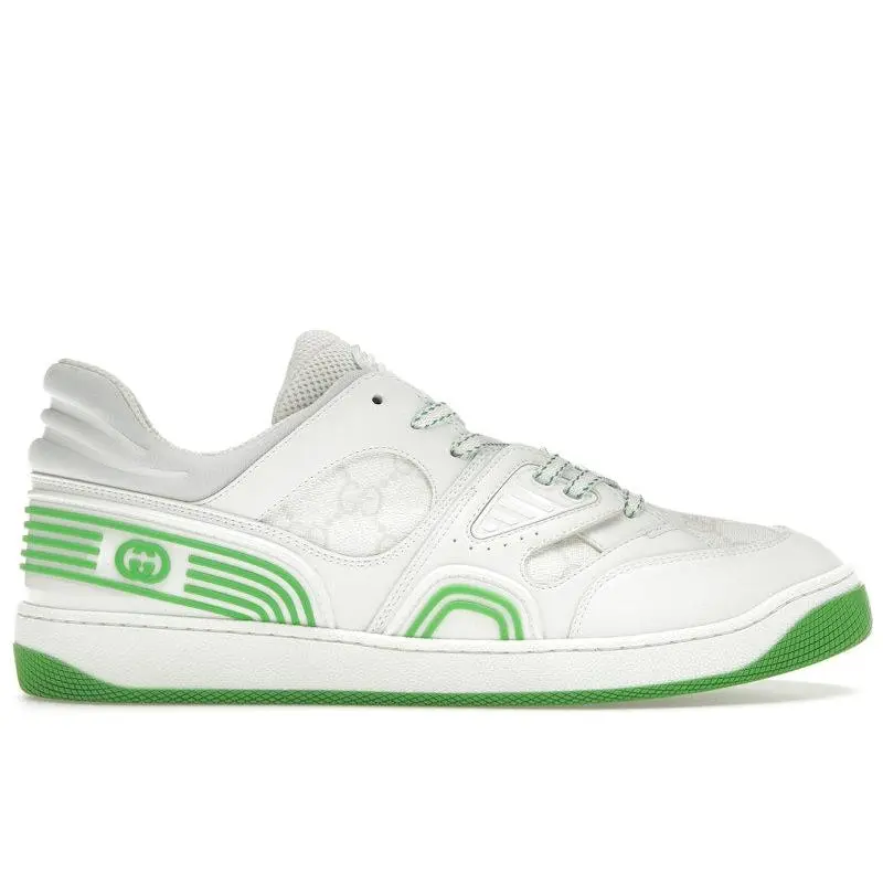 Gucci Men's Basket Low White Demetra Green, from StockX