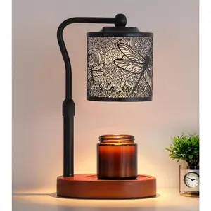 Candle Warmer Lamp with Timer, Dragonfly Candle Warmer Lamp with Jar Candles,Wax Melt Warmer for Housewarming Gift, Birthday Mother's Day Valentines Gifts for Women,Mom,Sister,Bedroom Home Decor
