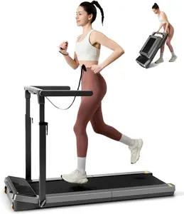 Walking Pad R2 2-in-1 Foldable Treadmill, Walk & Run Mode, Max 7.4 MPH, LED Display & App Control, Compact Portable Design, Easy-Move Wheels, Dual Shock Absorption, Great for Home & Office Workouts#HomeWorkout #FitnessGear
