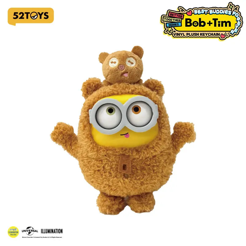 【Live Unboxing2】52TOYS Bob & Tim – Best Buddies Forever Series Vinyl Plush Keychain Blind Box Kawaii Creative Gift Room Decor Desktop Decoration Gift for  Birthday Party