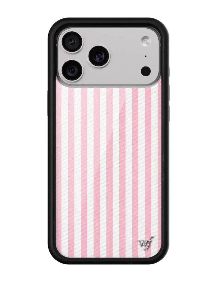 Pink Stripes iPhone Case