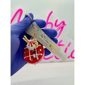 Donut desert  Keychain - lip gloss