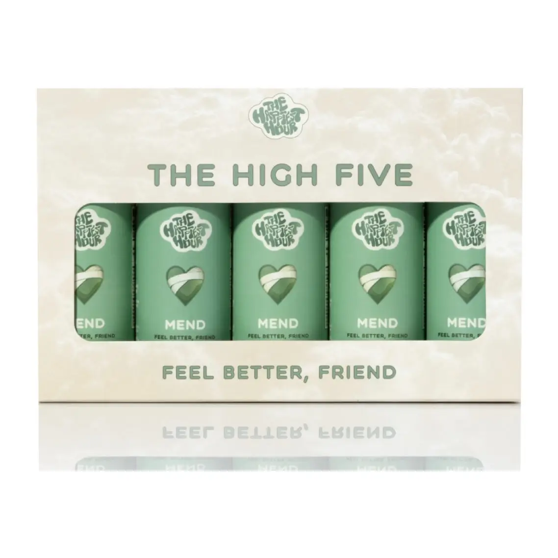 MEND - 5 Pack - Healing & Alleviation Wellness Vitamins Supplement Health Shots - Healing Blend with Ginger & Terpenes - Support for Recovery & Welln