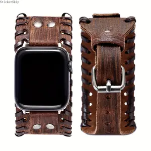 2026 NEW Upgrade Your Watch with This Stylish Punk Watchband - for Smart Watch Ultra Series 10 9 8 7 6 SE 5 4 3 Band Fit iWatch 38 40 41 42 44 45 46 49mm Watch Strap