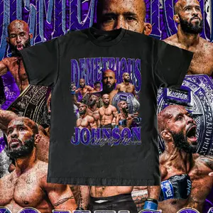 Demetrious Johnson High Quality T Shirt Fan Mighty Mouse Shirt, Fashion Cotton, Full Colors, Full Sizes, For Men, For Women