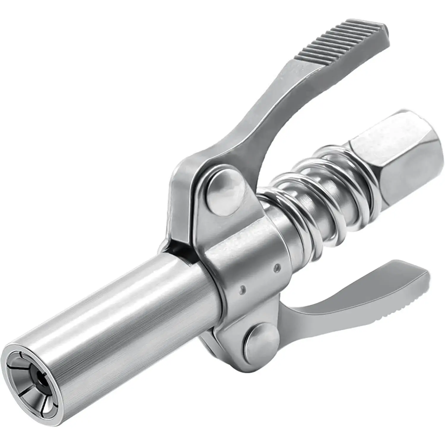 Grease Gun Coupler Double Handle High Pressure Quick Release Lock Oil Nozzles Grease Gun Coupler Double Handle High Pressure Quick Release Lock Oil Nozzles