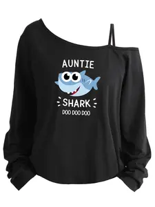 Plus Size Women's Printed Long Sleeve Spaghetti Strap Top, Asymmetrical Neckline, Casual Summer Fashion, Sizes 1-8xl