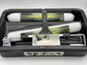 Ecofirm 18" Blended Fabric Roller Cover Set with Roller Frame & Tray