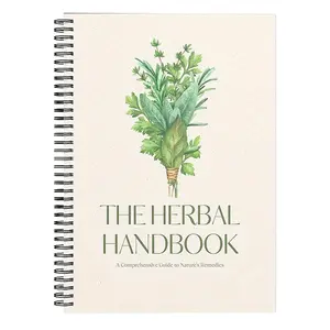 A Herbal Guidebook, A Resource On Healthy Natural Remedies, Herbal Therapies, Herbal Preparations, And Botanical Medicine, Featuring DIY Recipes, Uses of Herbs, And Plant Illustrations, Ideal for Pharmacists, Gardeners, And Holistic Health Enthusiasts.