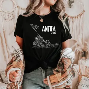 ANTIFA c.1945 Shirt, Patriotic Anti,Fascist Liberty Shirt, Anti Fascist Political Shirt