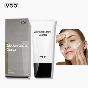 VGO Acne Control Hydrating Cleanser| Soothing Skincare for Dry Skin| Oil-Free Moisturizing & Smooth Texture Care (156ml/5.5oz) Facial Moisturizer Radiant Moisture Hydrate Cleansing