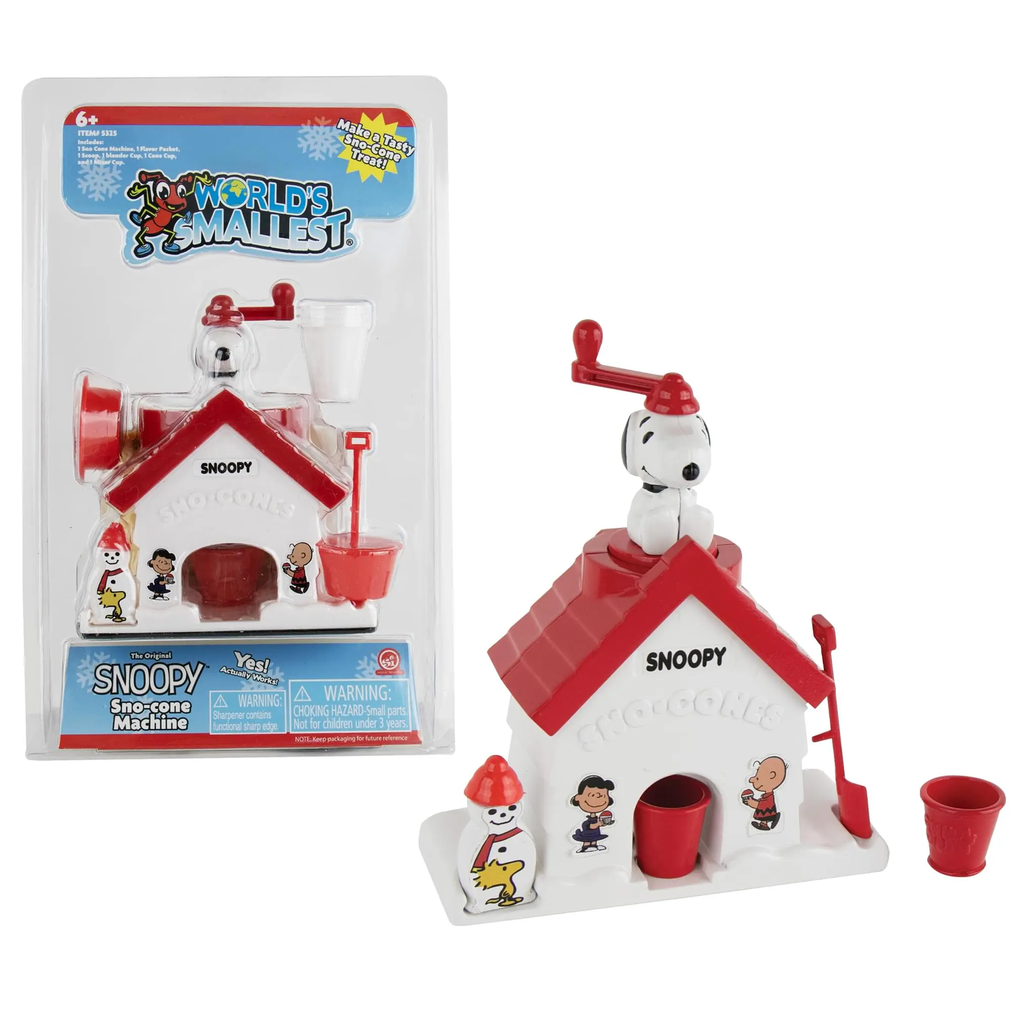 Worls's Smallest Peanuts Snoopy Sno-Cone Machine