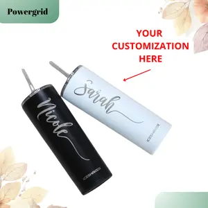 [CUSTOMIZED] Personalized Custom Your Name Tumbler, Gift for Her, Stainless Steel Tumbler with Lid