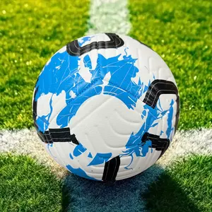 Durable PU Leather Soccer Ball Set Size 5, Perfect Birthday Gift for Boys & Men, Ideal Training & Entertainment Equipment, Football Balls