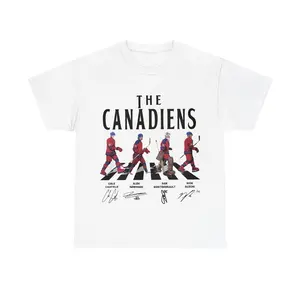 Montreal  Walking Abbey Road Ice Hockey Shirt