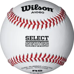 Wilson Sporting Goods Soft Compression Baseballs For Practice, A1060, Dozen Pack, White