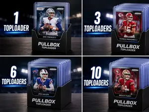 NFL top loaders cards box