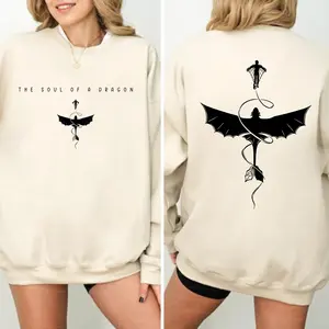 The Soul Of A Dragon Sweatshirt T-Shirt, Vintage Train Your Dragon 2 Sided Shirt, Vintage Httyd Dragon Universal Shirt, Universal Vacation Trip Shirt