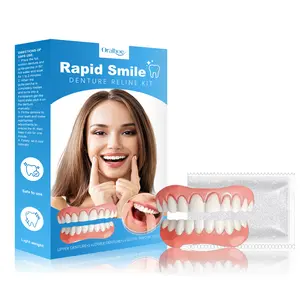 Cosmetic Denture Set, Single Item, Comfortable Material for Smile Enhancement (Denture Care, Beauty & Personal Care)