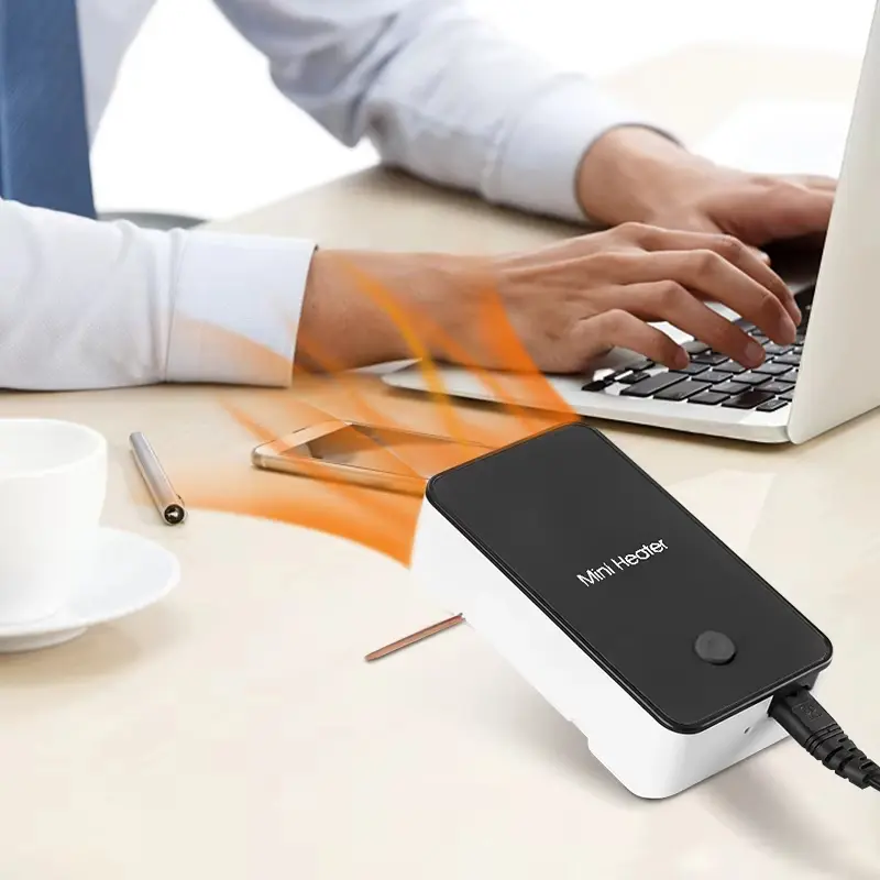 【Summerwins】Joytutus Portable Handheld Mini Car Heater Fan, Compact Desktop Warm Air Blower with Adjustable Heating Temperature, Easy-to-Use and Easy-to-Store Automotive Electrical Appliance for Workers in Cold Environments