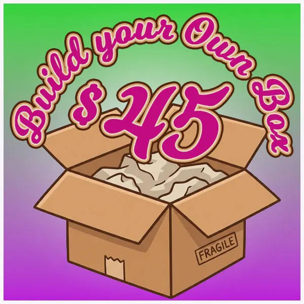 $45 Customizable Toy or Figure Build-Your-Own Box, Novelty Item for Toys& Hobbies Enthusiasts