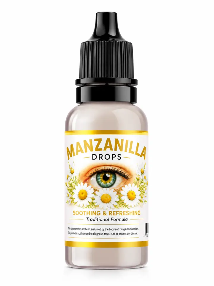 15ML Gota De Manzanilla Chamomile Eye Drops - Natural relief for Eye Irritation , Dryness and Redness