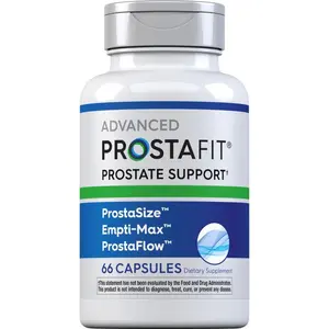 Piping Rock ProstaFit Advanced Prostate Support* | Health Supplement for Men | Herbal Complex with Saw Palmetto, Pumpkin Seed, Zinc, Plus Stinging Nettle Extract | 66 Capsules | Laboratory Tested